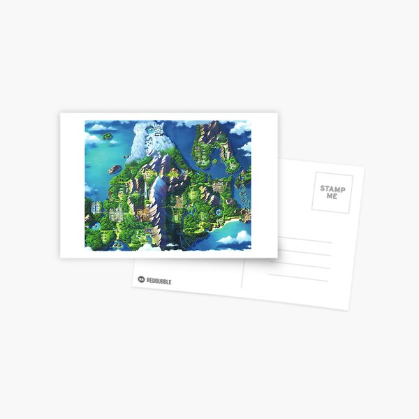 Item preview, Sinnoh Map designed and sold by Biochao.