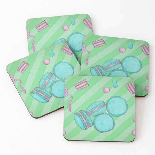 Item preview, Bubble Gum Macarons designed and sold by shipperfangirl.
