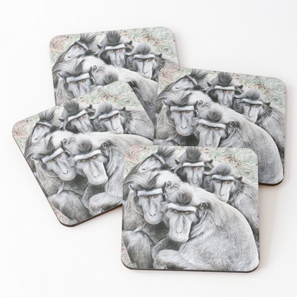 Item preview, Critically Endangered - Sulawesi Crested Macaque designed and sold by Bluelizzy.
