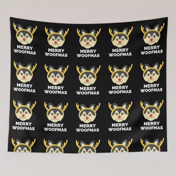 Item preview, Merry Woofmas - Merry Woofmas Funny Merry Christmas Tree Dogs Lovers Owner Gift For Women Men designed and sold by ExploreTheStore.