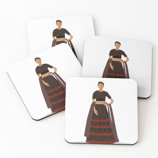 Item preview, Indian girl in traditional Indian dress - ghagra designed and sold by deeplaxman.