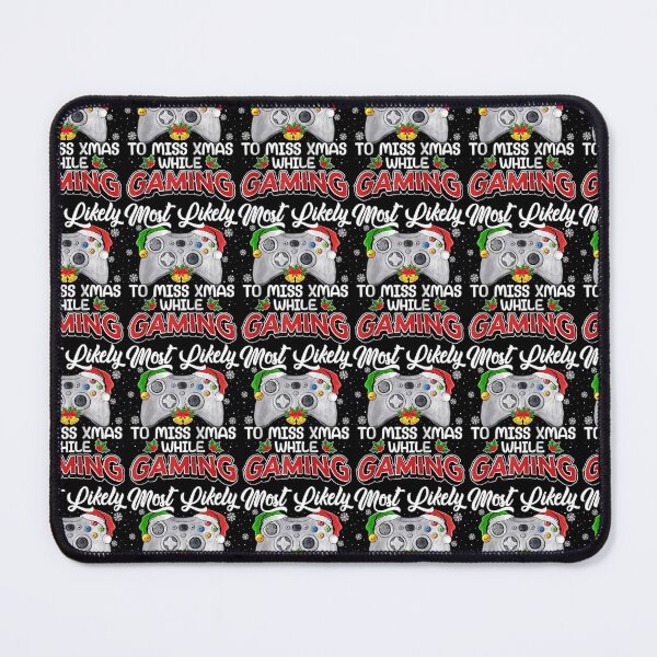 Item preview, Most Likely To Miss Christmas While Gaming - Funny Matching Family Christmas PJs designed and sold by Zyphrost ★★★★★ (✔).