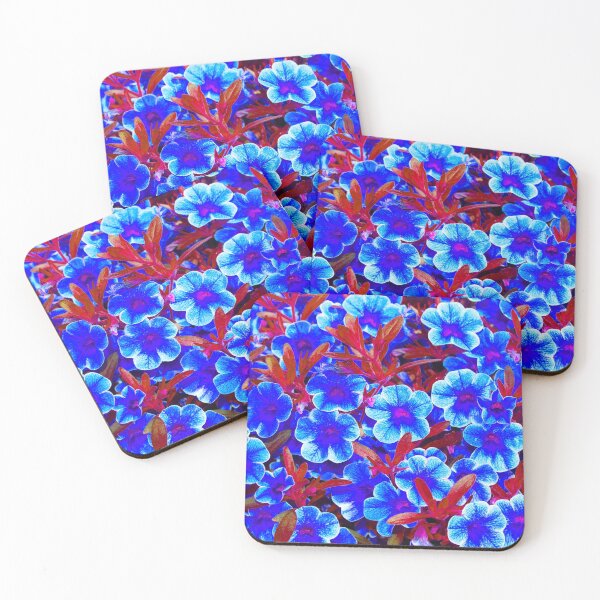 Item preview, Blooming Blue and Dark Purple Petunia designed and sold by IraNiva.