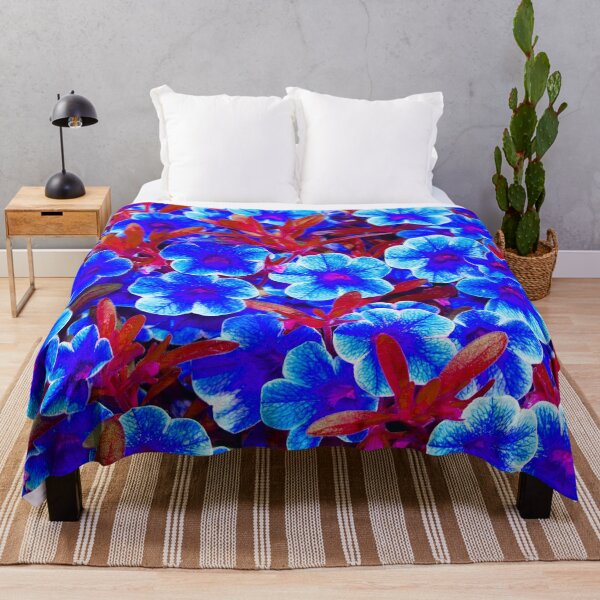 Item preview, Blooming Blue and Dark Purple Petunia designed and sold by IraNiva.