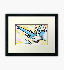 Latios | Lustre Purge Gerahmtes Wandbild