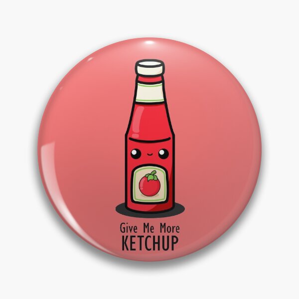 Item preview, Cute Cartoon Tomato Ketchup || Tomato Sauce || Kawaii designed and sold by cookingwithten.