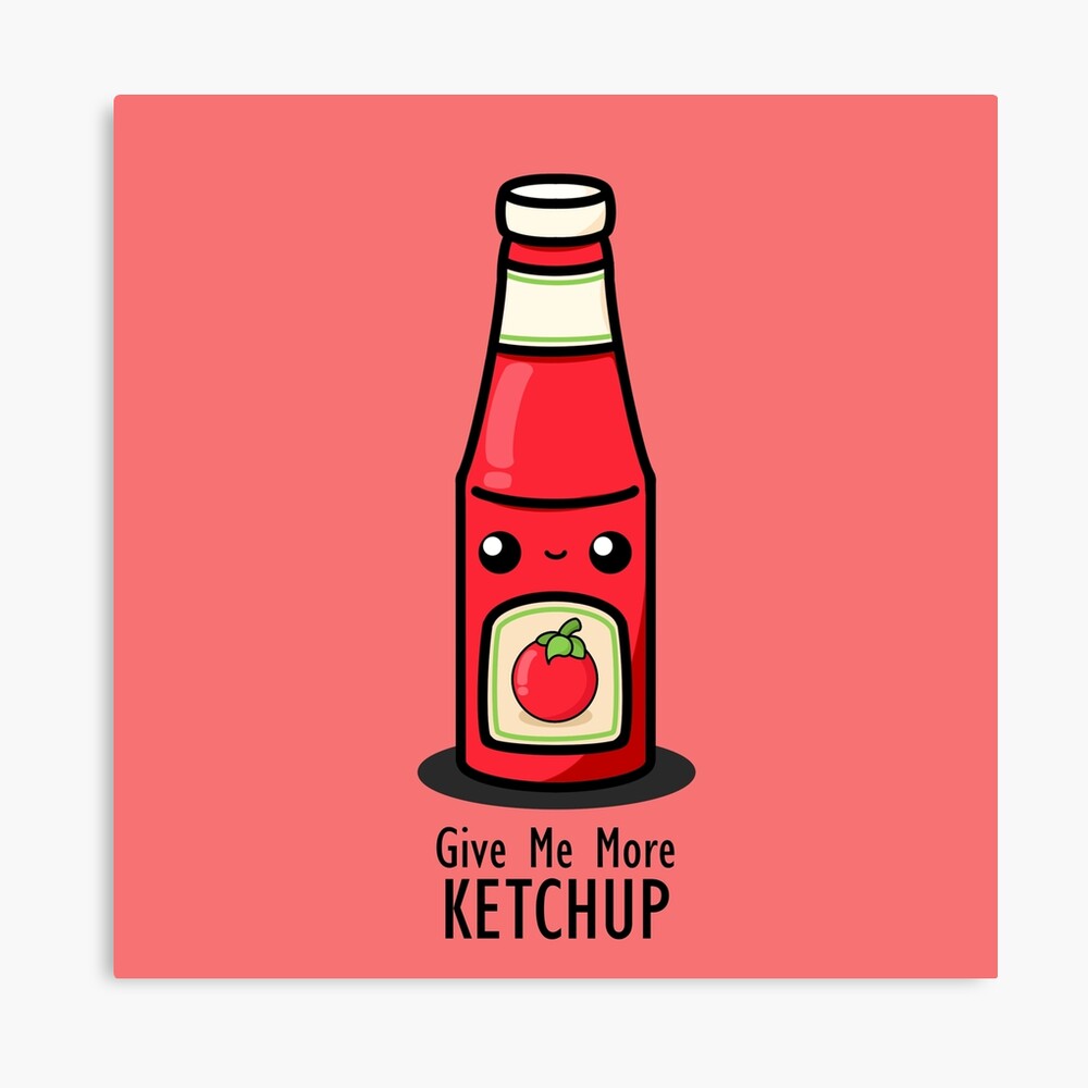 Cute Cartoon Tomato Ketchup || Tomato Sauce || Kawaii Cute Cartoon Tomato Ketchup || Tomato Sauce || Kawaii
