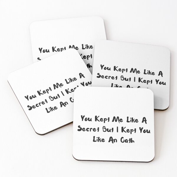 Item preview, You kept me like a secret but I kept you like an oath designed and sold by ShineAesthetic.
