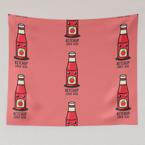 Item preview, Cute Cartoon Tomato Ketchup || Tomato Sauce || Kawaii designed and sold by cookingwithten.