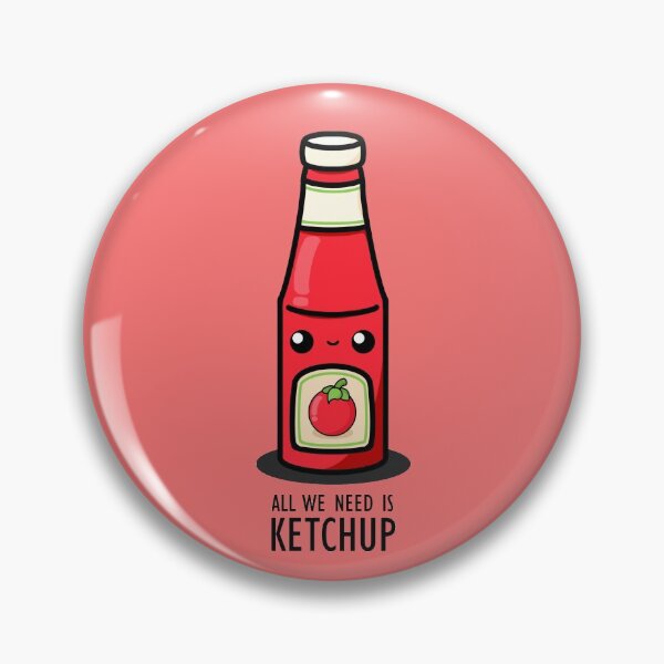 Item preview, Cute Cartoon Tomato Ketchup || Tomato Sauce || Kawaii designed and sold by cookingwithten.