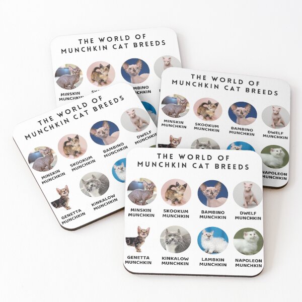 Item preview, The World of Munchkin Cat Breeds designed and sold by Myōhō Print Co..