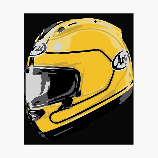 Kühlschrankmagnet lustig Joey Dunlop Helm 