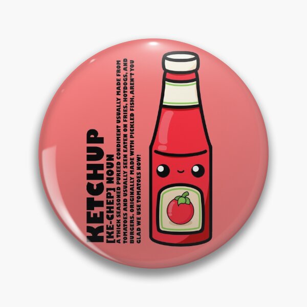 Item preview, Cute Cartoon Tomato Ketchup || Tomato Sauce || Kawaii designed and sold by cookingwithten.