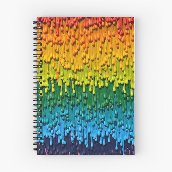 Item preview, Rainbow Melted Crayon Drips designed and sold by anxiousdino.