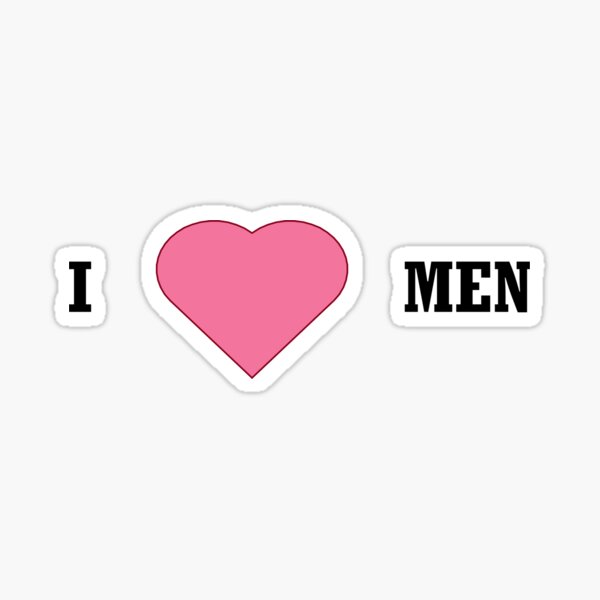 Item preview, I "heart" MEN  designed and sold by Alex-2001.
