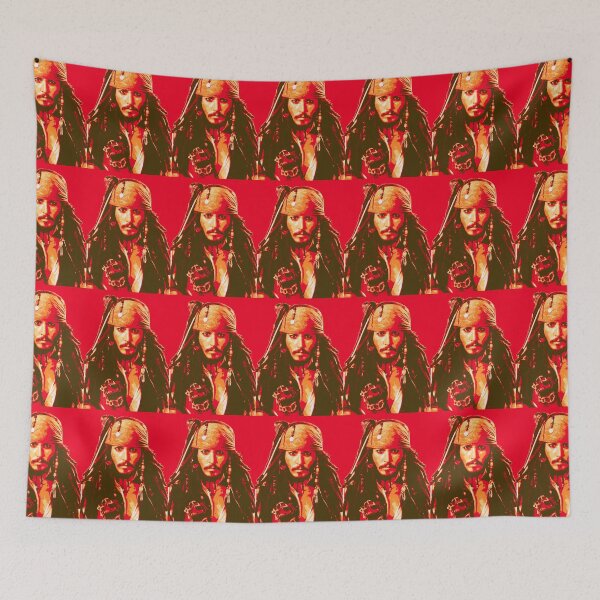 Item preview, Jack Sparrow, rojo designed and sold by paivihollander.