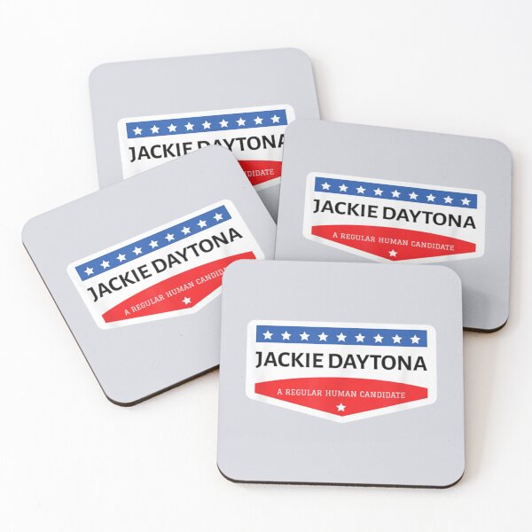 Item preview, Vote-Jackie-Daytona-Regular-Human-Candidate-Horror-Fun   designed and sold by AnimeEdge.