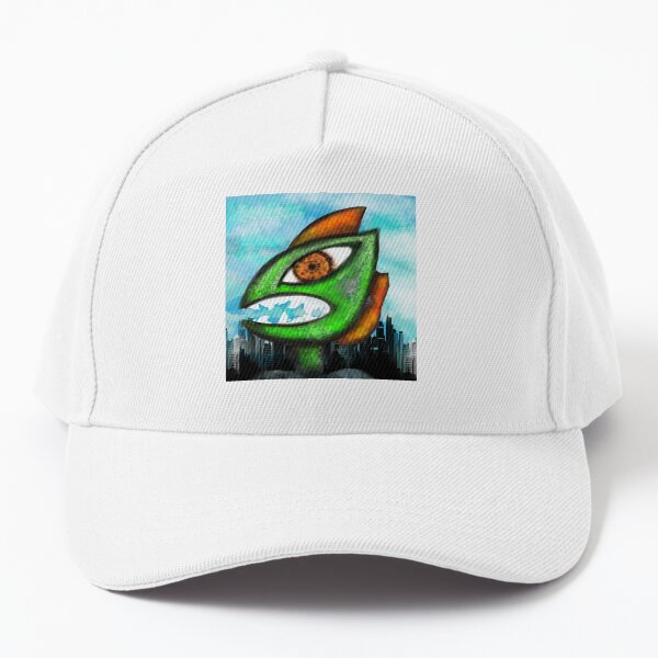 Lizard in the city Baseball Cap