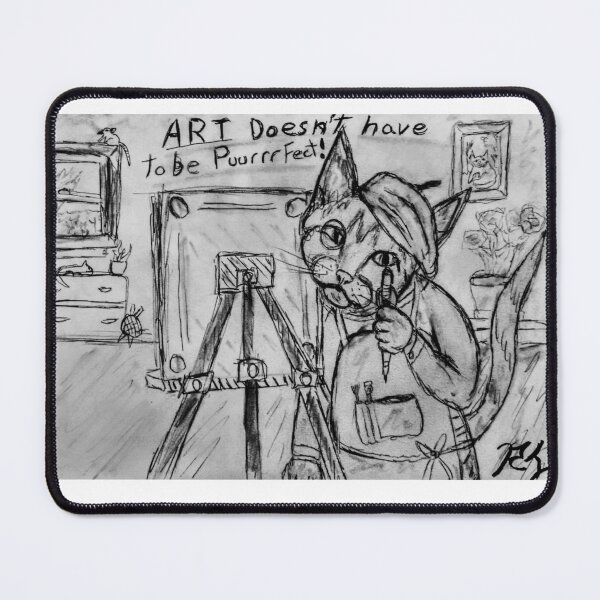 Item preview, ART CAT designed and sold by TheDapperZombie.