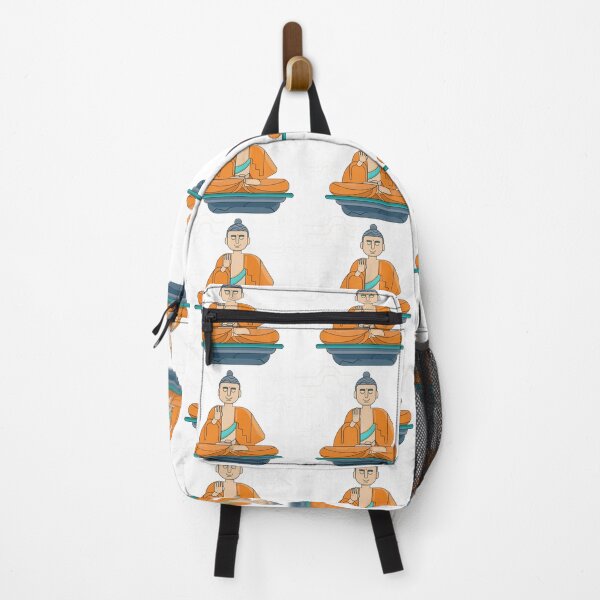 Item preview, lord buddha flat style design | lord buddha flat style t-shirt designed and sold by KARTICK DUTTA.