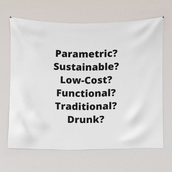 Item preview, Drunk architecture designed and sold by Zilch-o.