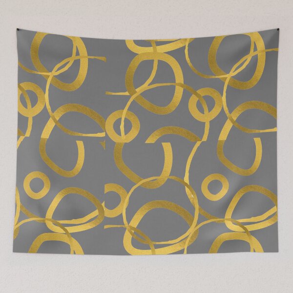 Item preview, Golden line pattern  designed and sold by Paint84.