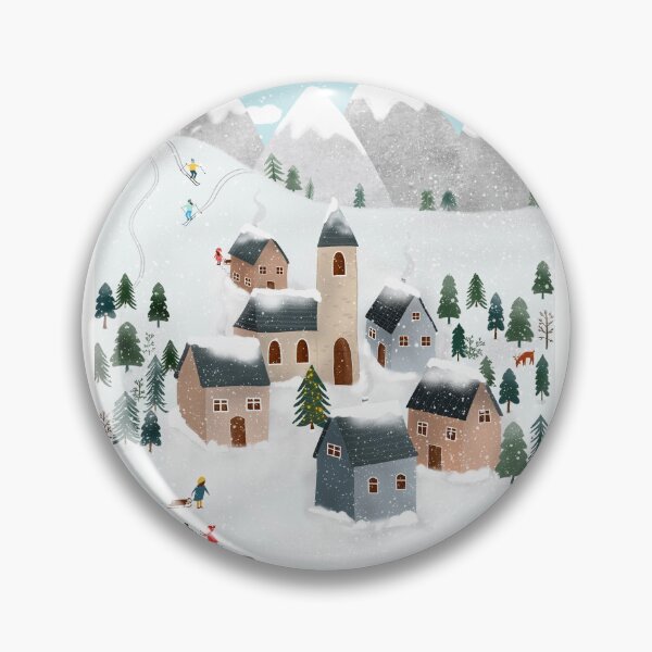 Item preview, Winter village designed and sold by NenaPavelic.