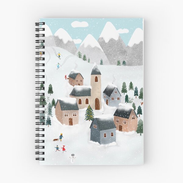 Item preview, Winter village designed and sold by NenaPavelic.