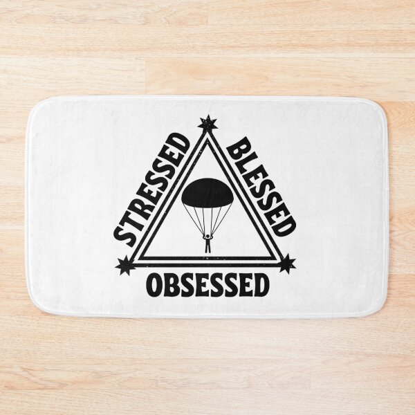 Item preview, Sky Diving: Stressed. Blessed. Obsessed. designed and sold by TheGreenGoat.