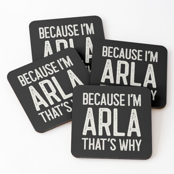 Item preview, Because I’m Arla That’s Why Funny Personalized Name designed and sold by MariosNydras.