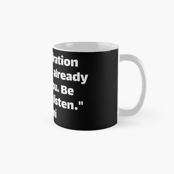 Item preview, Rumi The inspiration you seek is already within you be silent and listen designed and sold by Texterous.