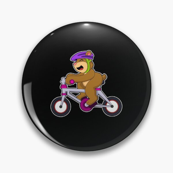 Item preview, Bear with Bicycle & Helmet designed and sold by Snabdesign84.