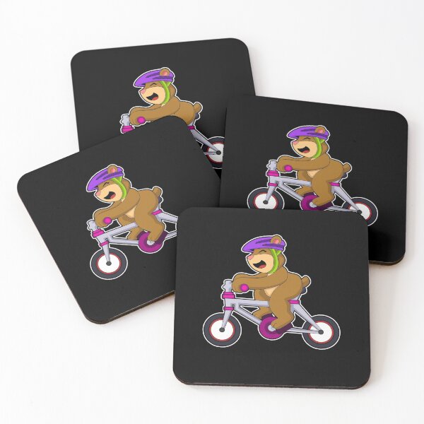 Item preview, Bear with Bicycle & Helmet designed and sold by Snabdesign84.
