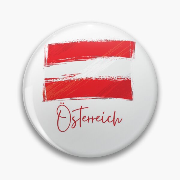 Item preview, Austrian Flag - Painted - Österreich designed and sold by hijackhippo.