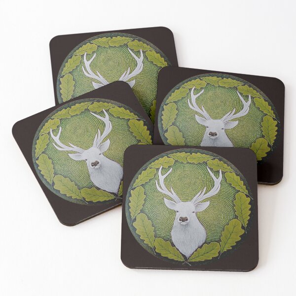 Item preview, White Hart and Triskelion designed and sold by Yuri Leitch.