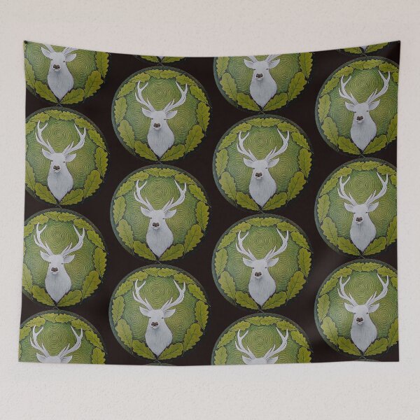 Item preview, White Hart and Triskelion designed and sold by Yuri Leitch.
