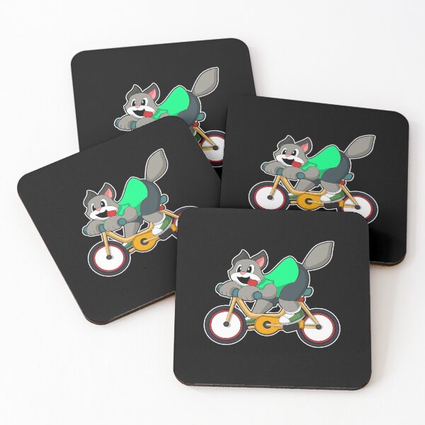 Item preview, Cat with Bicycle designed and sold by Snabdesign84.
