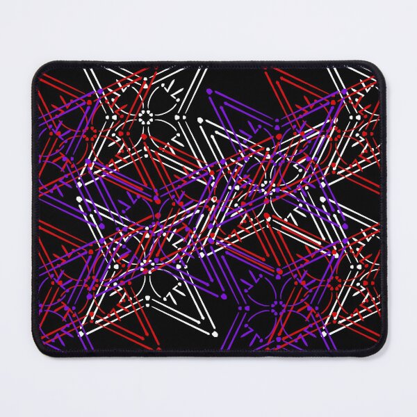Item preview, Funky Star Pattern Red White and Purple designed and sold by that5280lady.