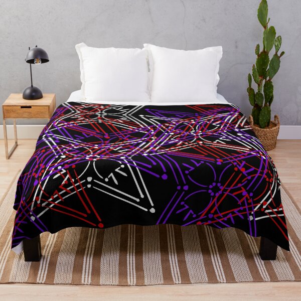 Item preview, Funky Star Pattern Red White and Purple designed and sold by that5280lady.