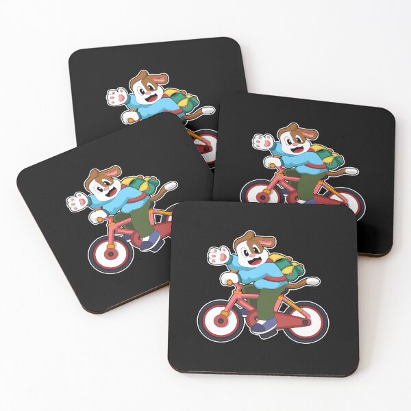Item preview, Dog with Bicycle designed and sold by Snabdesign84.