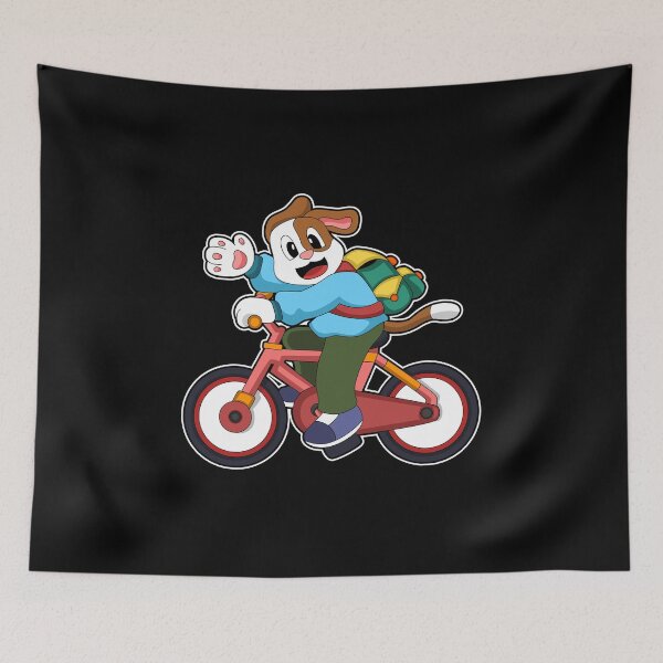 Item preview, Dog with Bicycle designed and sold by Snabdesign84.