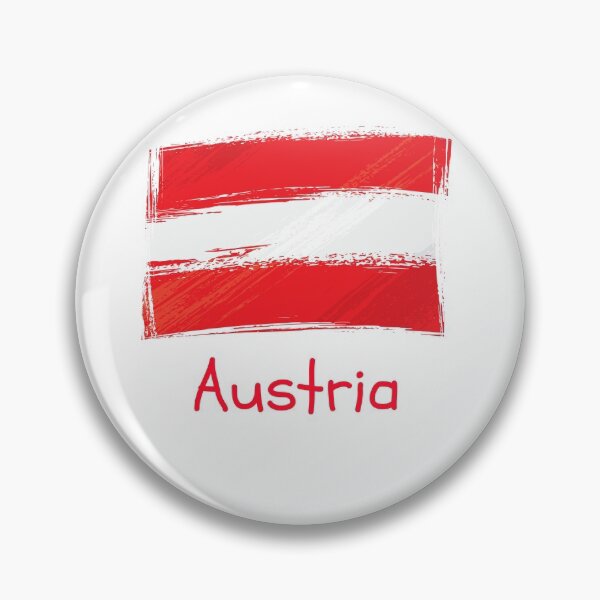 Item preview, Austrian Flag - Painted designed and sold by hijackhippo.