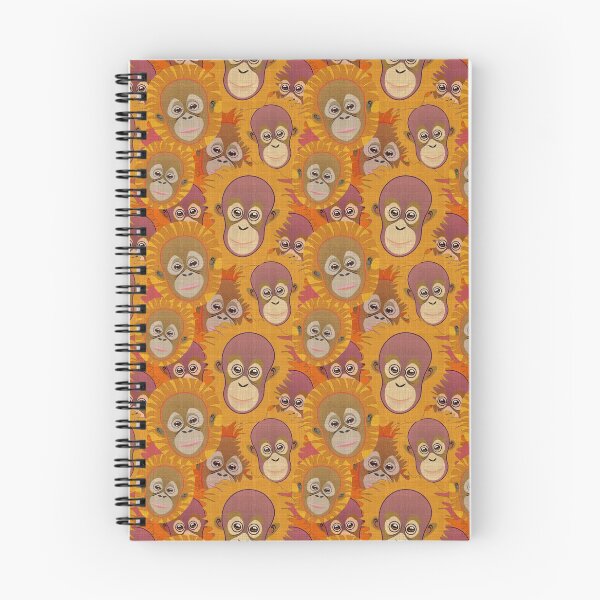 Artikelvorschau, Oberflächendesign mit Orang-Utan-Babygesichtern entworfen und verkauft von Leanne  Nowell.