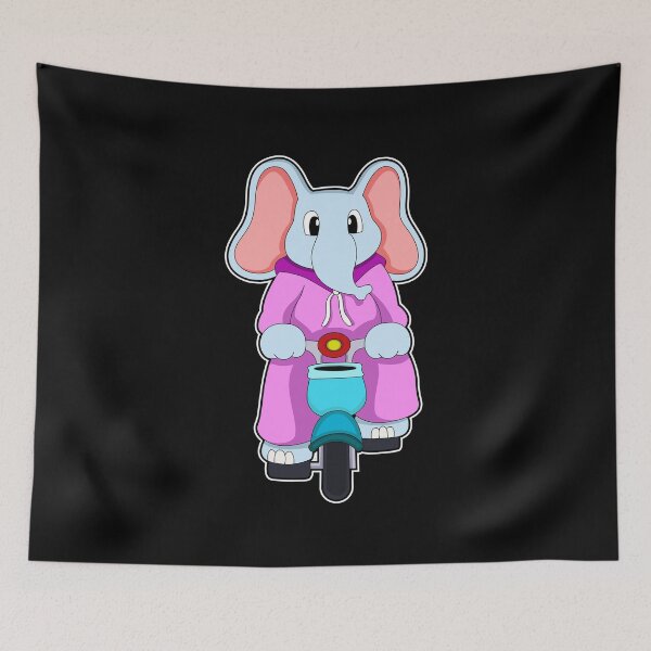 Item preview, Elephant with Bicycle designed and sold by Snabdesign84.