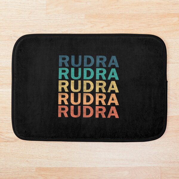 Aperçu de l'œuvre Rudra Name T Shirt - Rudra Vintage Retro Rudra Name Gift Item Tee créée et vendue par mackpatsy.