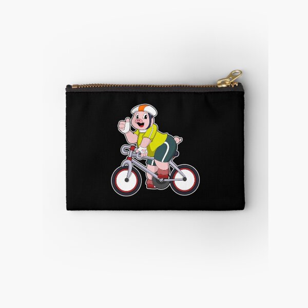 Item preview, Pig with Bicycle & Helmet designed and sold by Snabdesign84.