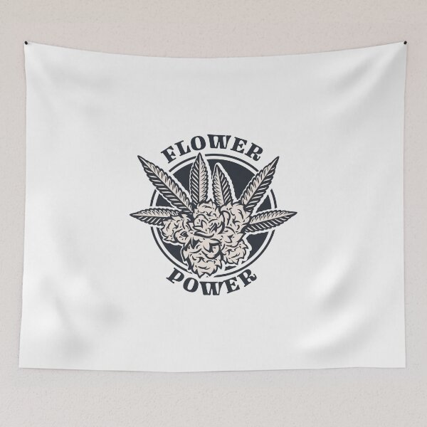 Item preview, Cannabis Flower Power, 420 art, hemp lovers gift. designed and sold by paulo silveira.