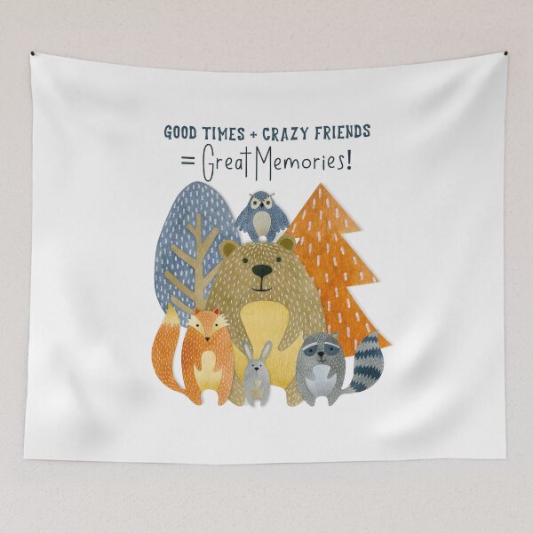 Item preview, Good Times + Crazy Friends = Great Memories! designed and sold by JanesCreations.