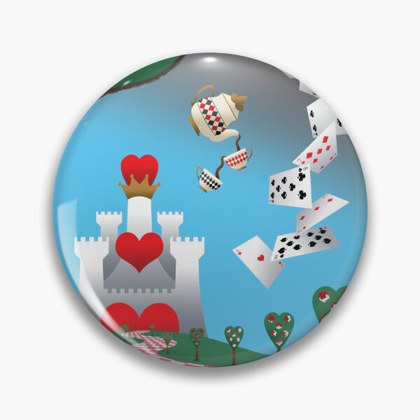 Item preview, Gradient Fairytales: Alice in Wonderland - Queen of Hearts Castle designed and sold by Eckertainment.
