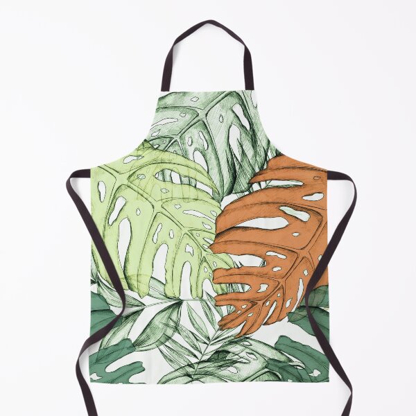 Item preview, Monstera leaves Pattern, Botanical Greenery, leaf designed and sold by patternme.